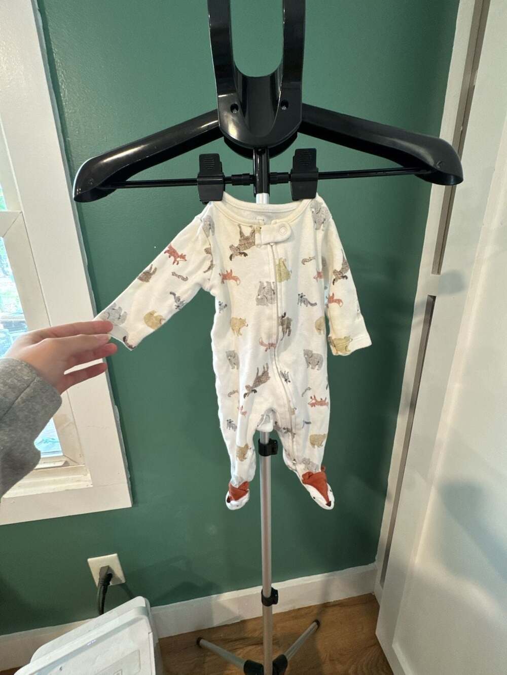 Just One You Made by Carters Woodland Animals Footie Size 3M